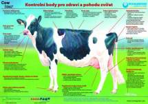 Plakát Kontrolní body pro zdraví a pohodu zvírat